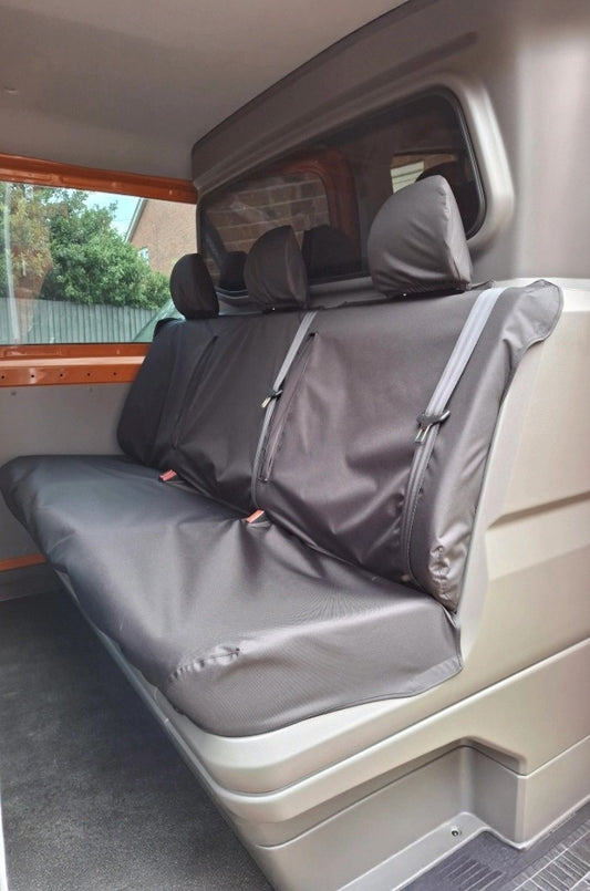 FitsVWVolkswagenCrafter2017+CrewCabRearSeatCovers