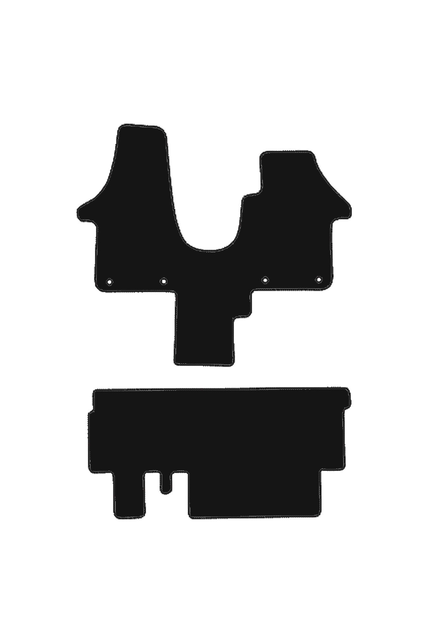 FitsVWVolkswagenKombiT52003-2012RubberMats