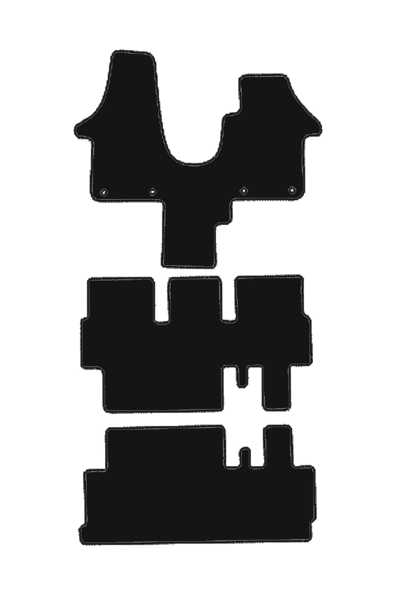 FitsVWVolkswagenShuttleT52003-2012RubberMats