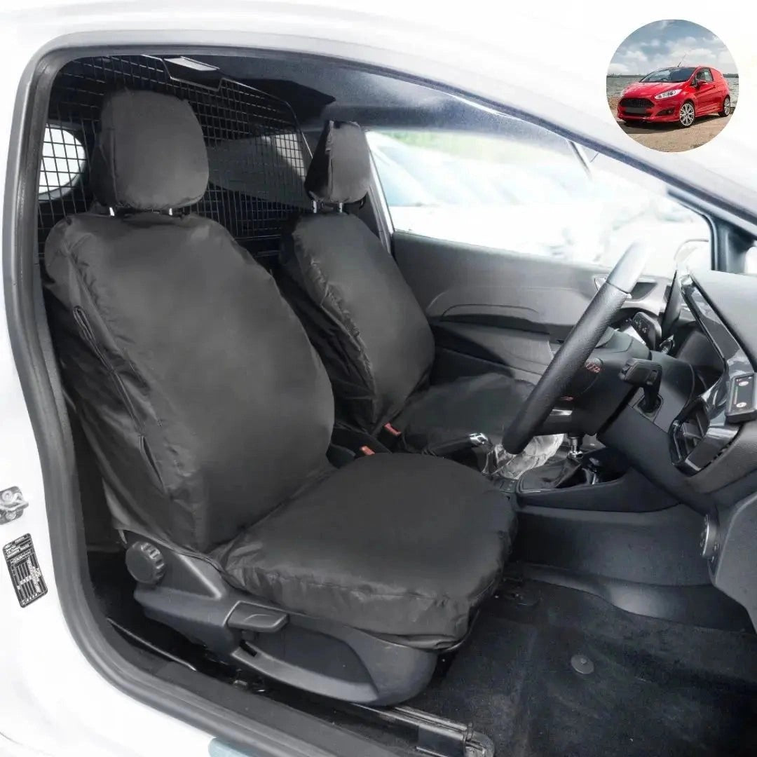 FordFiestaVanSeatCoversTailoredPU2018+