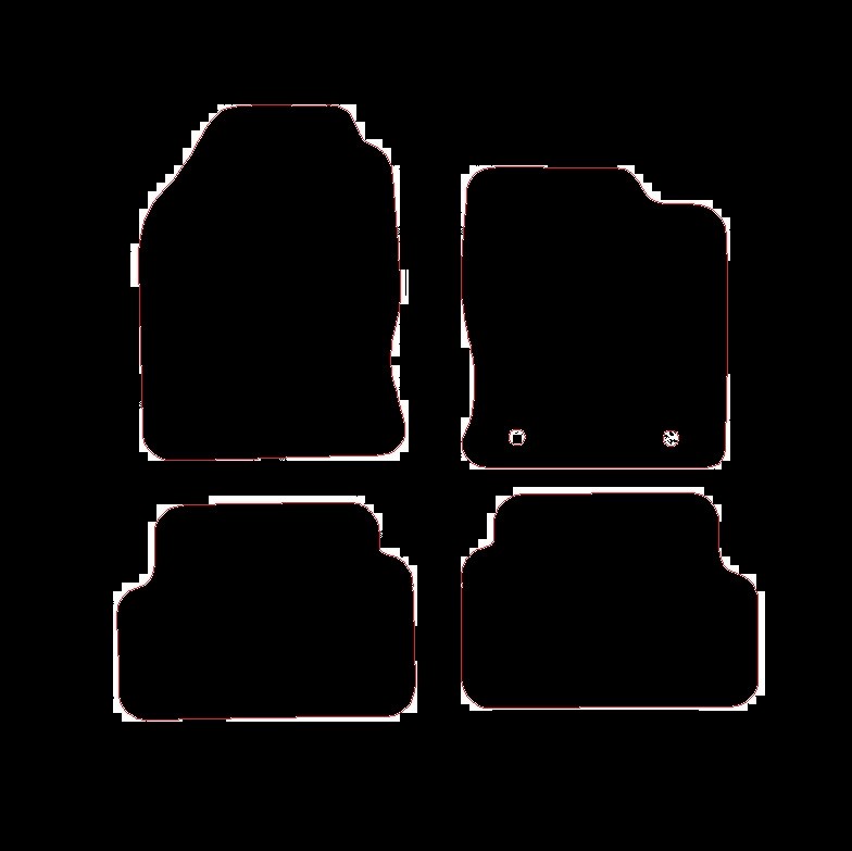 FordFocus2002to2003RSmodelMk1FloorMats