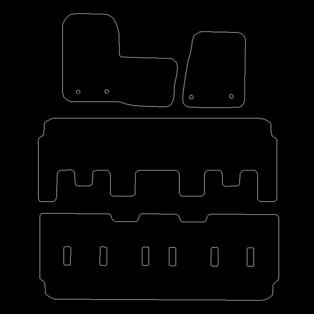FordTourneo2019to2023CustomMinibusManualL1SWBVanMatsfullsetFloorMats
