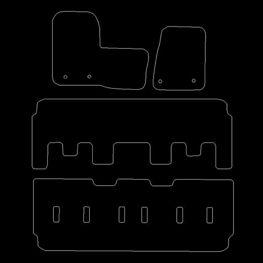 FordTourneo2019to2023CustomMinibusManualL1SWBVanMatsfullsetFloorMats