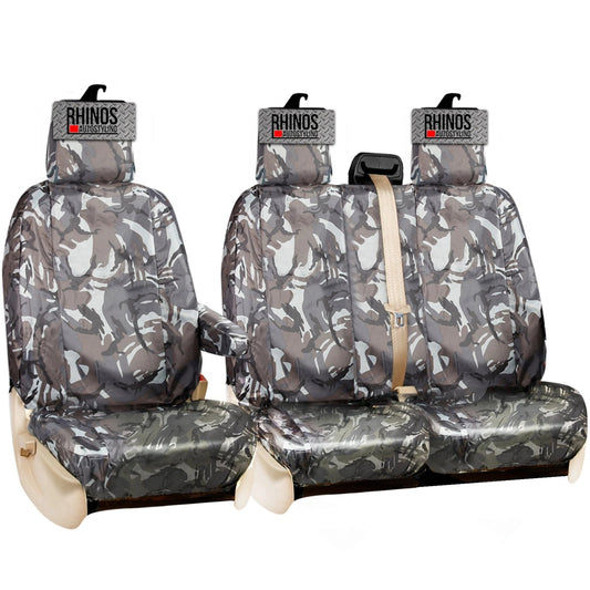 FORDTRANSITCUSTOM2013-2022-TAILOREDVANSEATCOVERSHEAVYDUTYGREYCAMOUFLAGESale