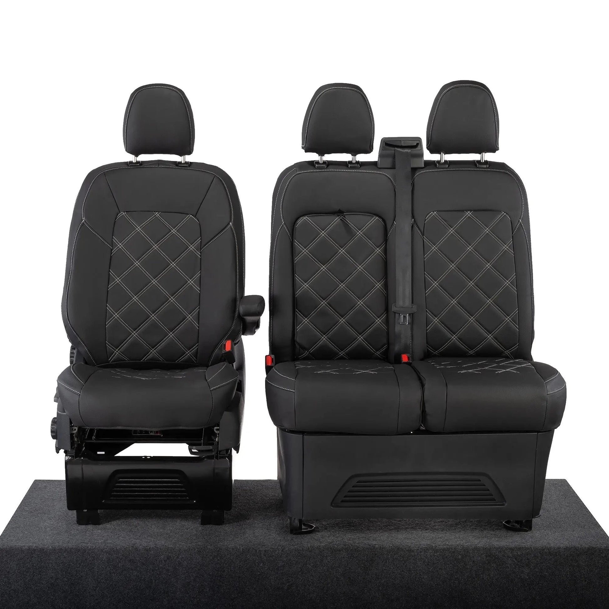 FordTransitCustomSeatCoversTailoredLeatherette(2023+)