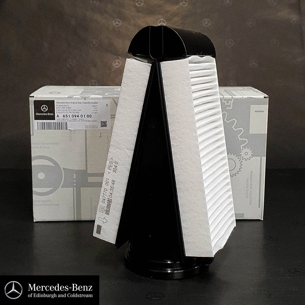 GenuineMercedes-BenzAirFilterOM651DieselEnginesCClass,EClass,GLC