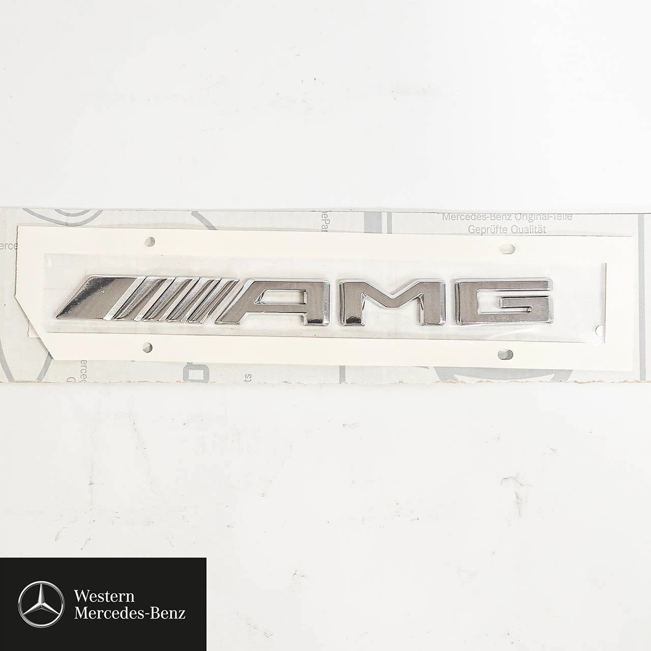 GenuineMercedes-BenzAMGChromeModelBadgeForC-ClassA2058172001