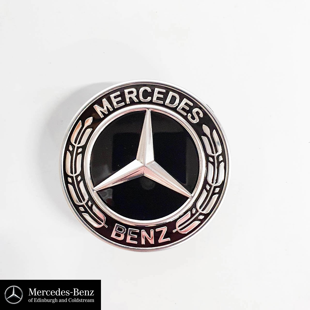 GenuineMercedes-BenzBonnetBadgeFrontEmblemStarLogoBLACK