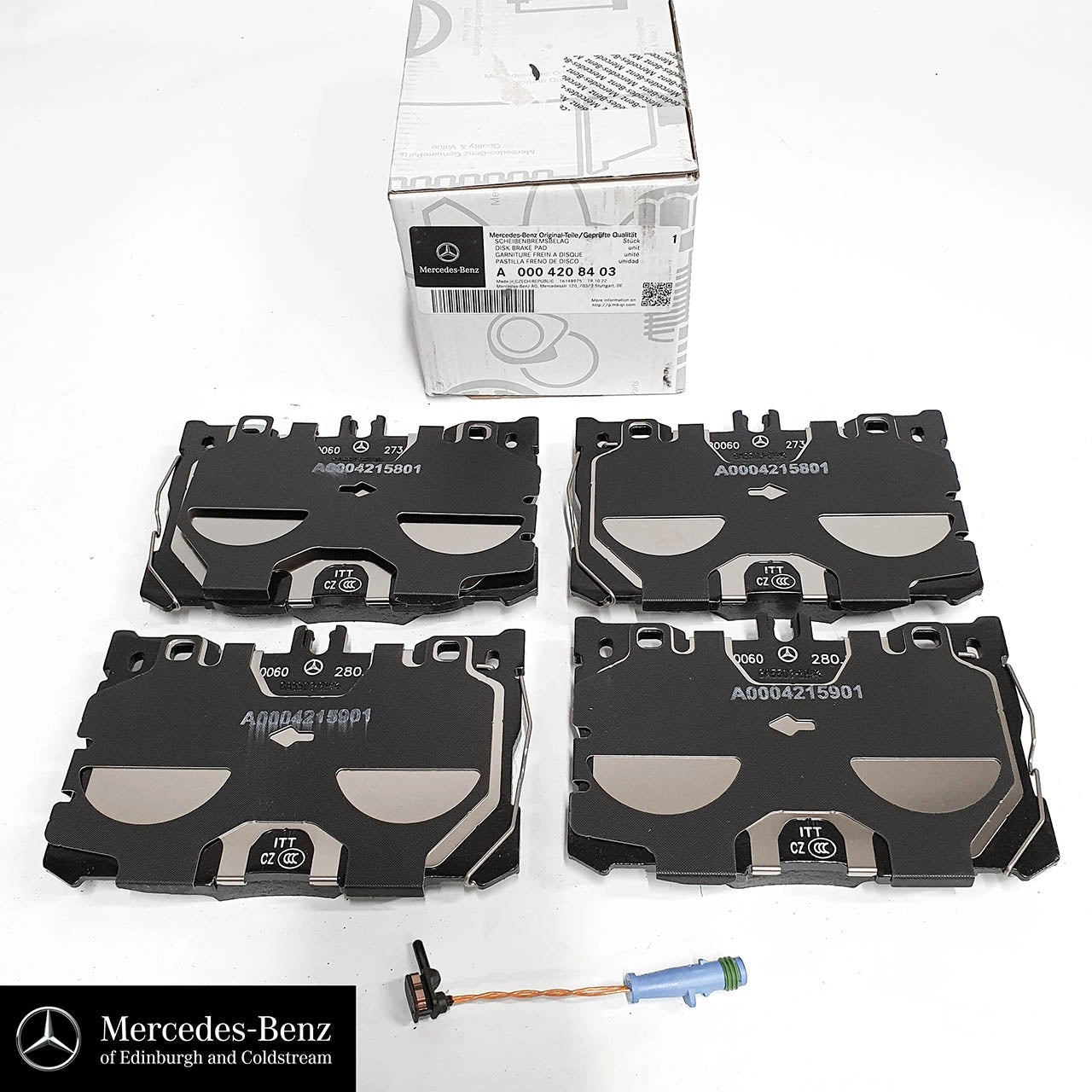 GenuineMercedes-BenzBrakePads&WearSensor-FRONT-GLC