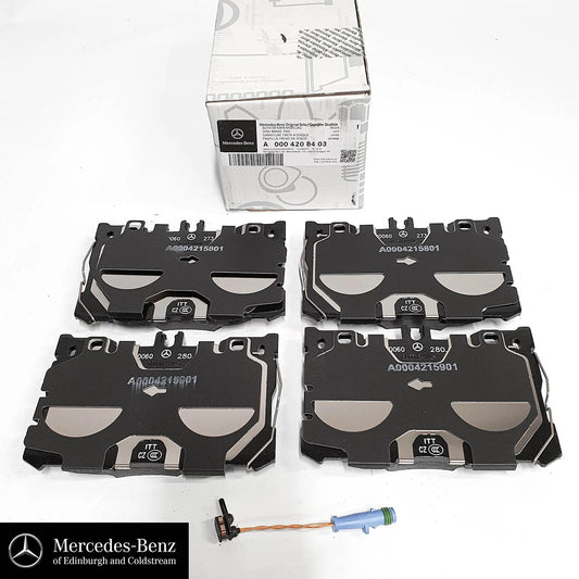 GenuineMercedes-BenzBrakePads&WearSensor-FRONT-GLC