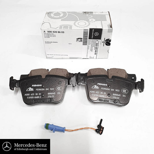 GenuineMercedes-Benzbrakepads&wearsensor-REAR-CClass,GLC