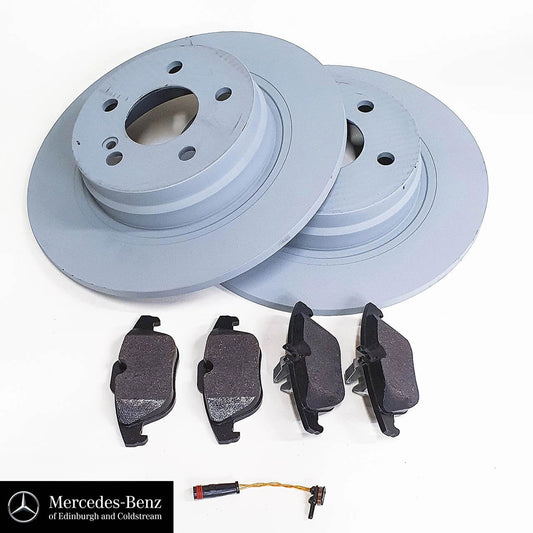 GenuineMercedes-BenzBrakePads&DiscsSet-Rear-CClass204Series