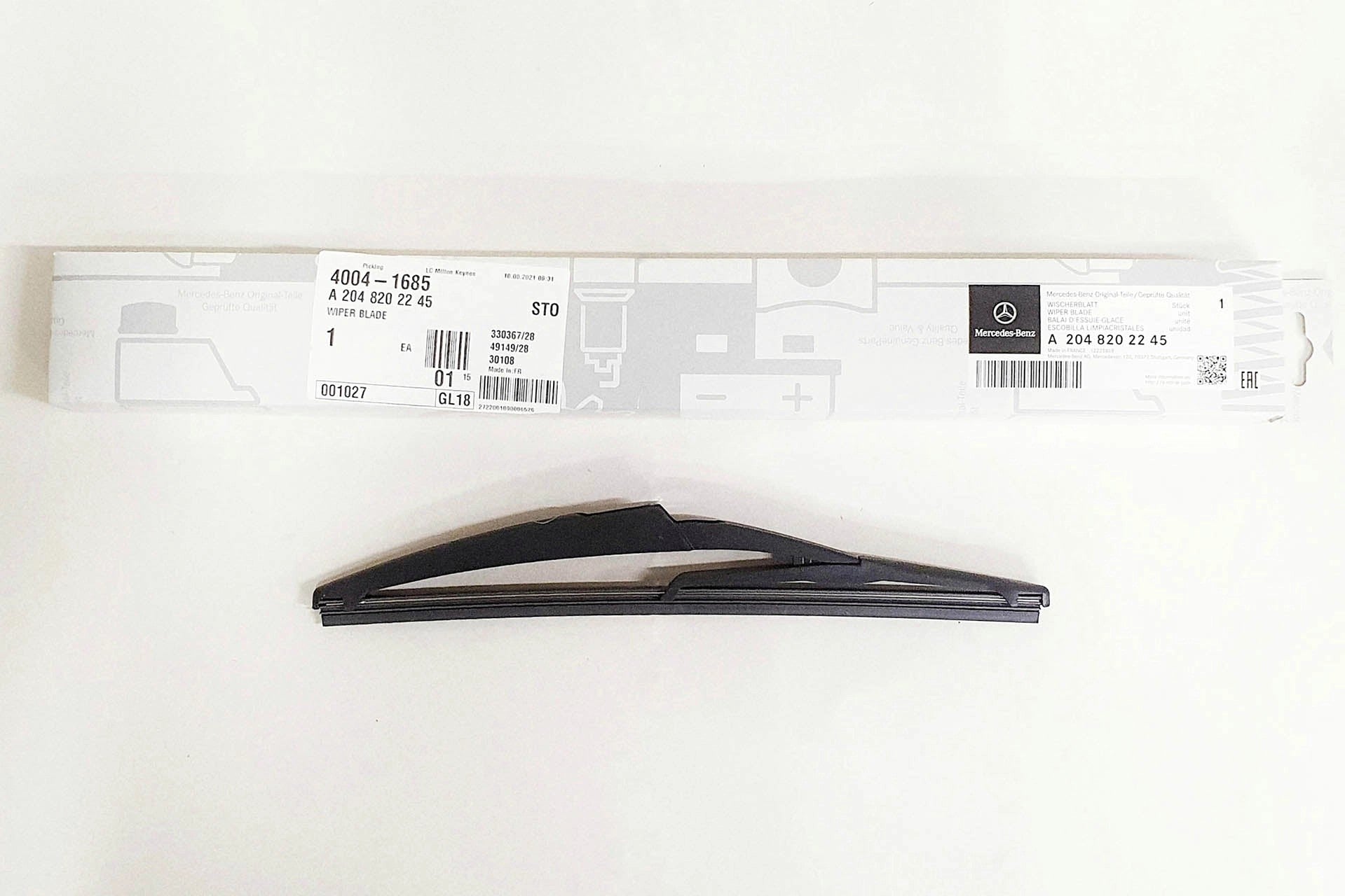 GenuineMercedes-BenzCClassRearWiperBlade204Models