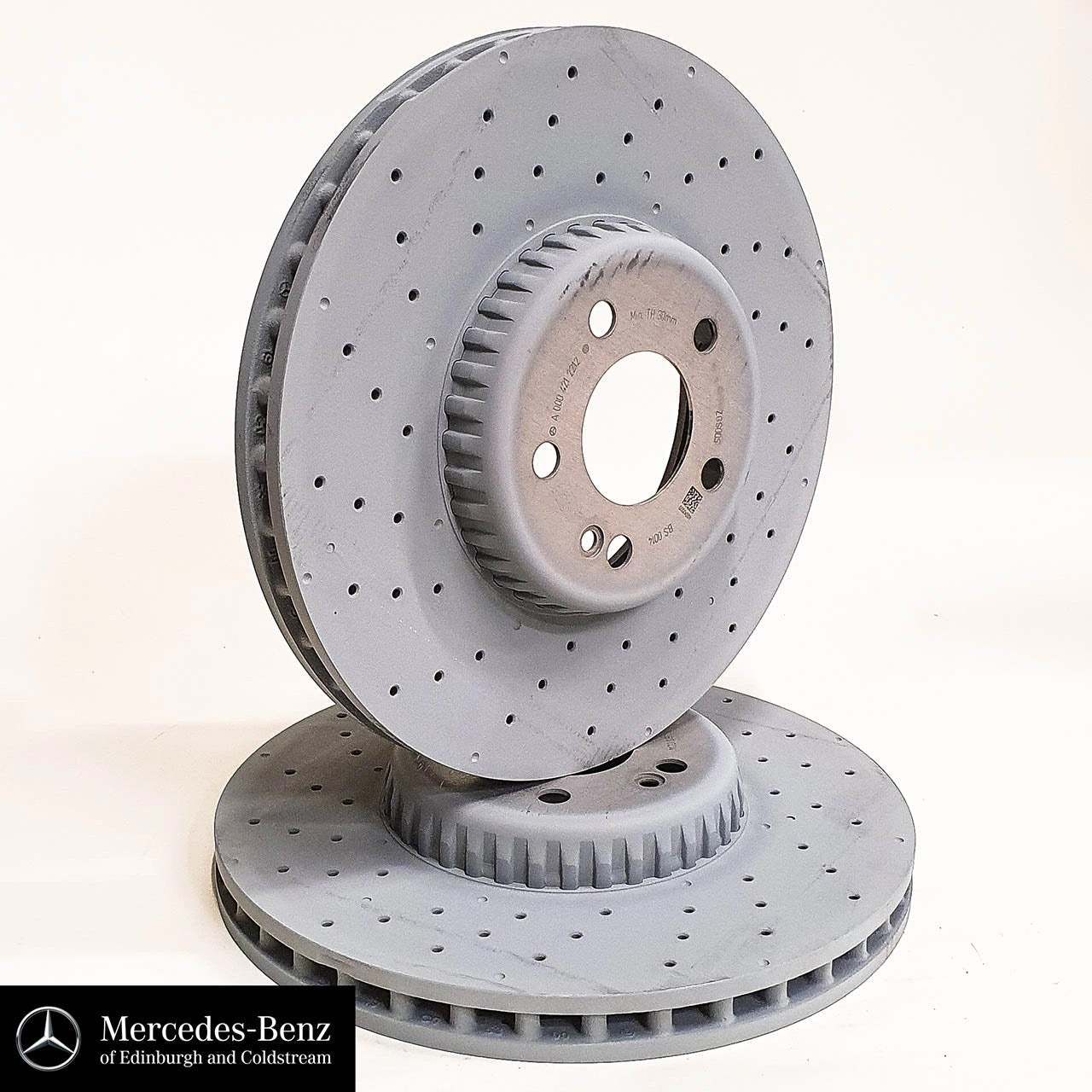 GenuineMercedes-BenzCompoundFrontBrakeDiscsC-ClassE-ClassWithAMGpackage