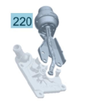 GenuineMercedes-BenzEGRVacuumCellOM651Engine