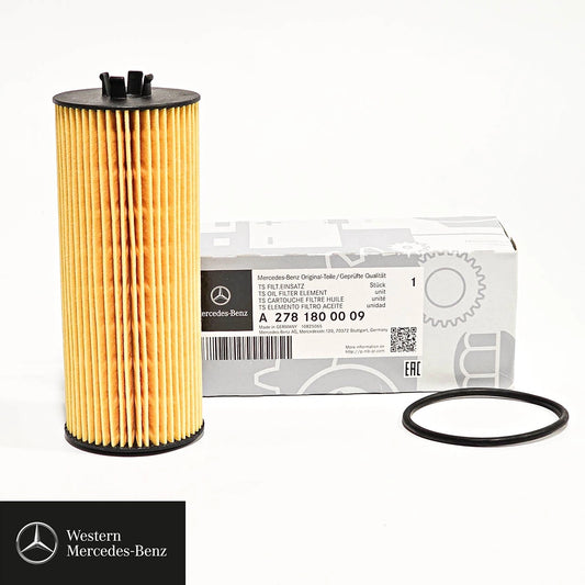 GenuineMercedes-BenzEngineoilfilterA2781800009incl.sumpplugwasher