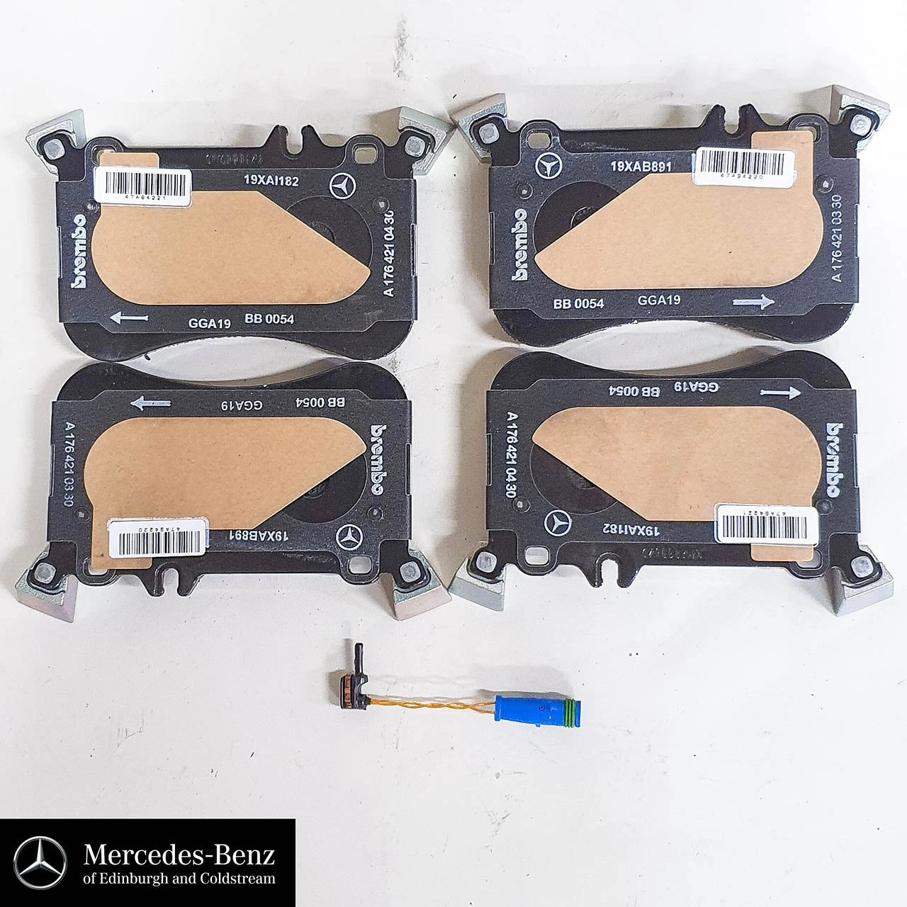 GenuineMercedes-BenzFrontBrakePads-A45AClass,CLA,GLAAMG