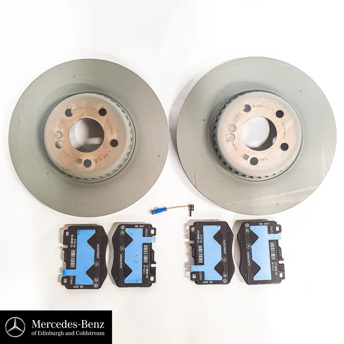 GenuineMercedes-BenzFrontBrakeDiscs,Pads&WearSensorEClass213