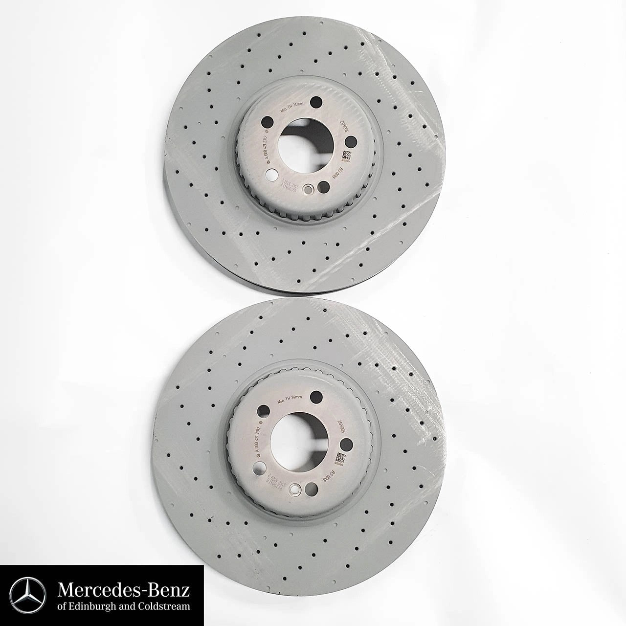 GenuineMercedes-BenzFrontbrakediscsEClassA0004212312
