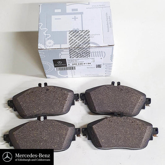 GenuineMercedes-BenzFrontBrakePads&SensorAClass,BClass,CLA,GLA