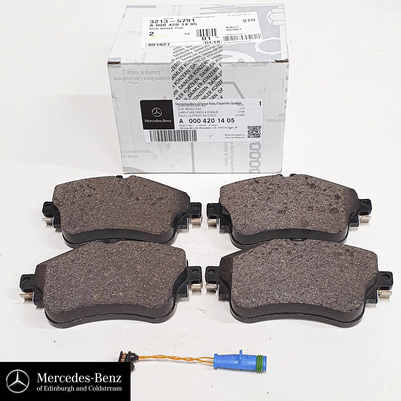GenuineMercedes-BenzFrontBrakePads&SensorAClassW176BClassW246