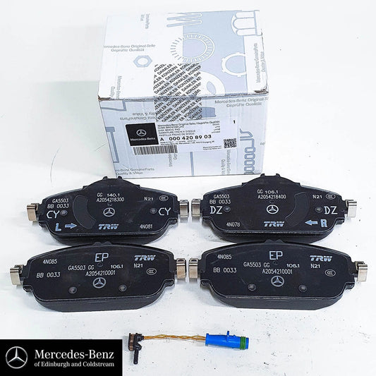 GenuineMercedes-BenzFrontBrakePadsEClassW213Models,CClassW205model