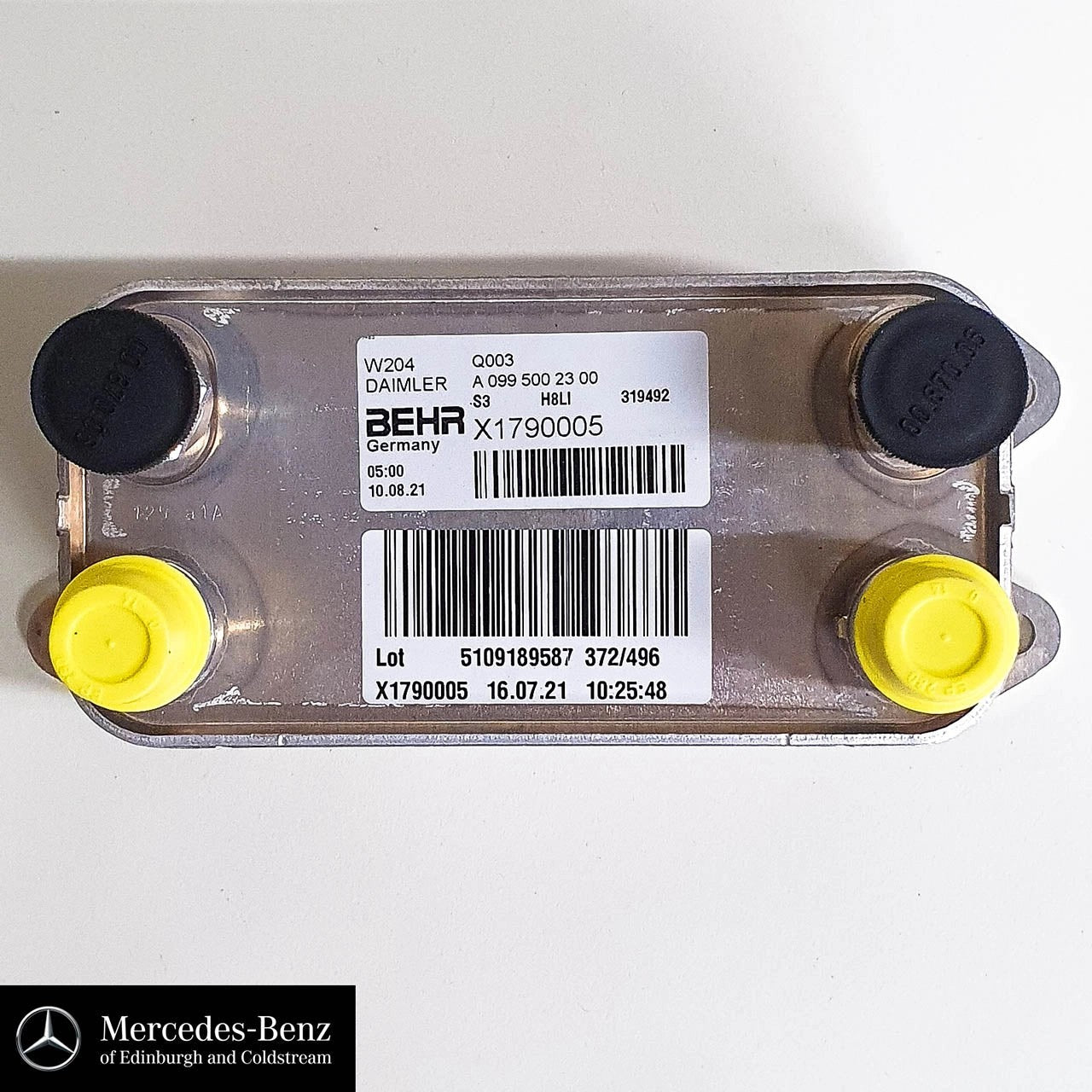 GenuineMercedes-BenzGearboxOilCoolerVariousModels