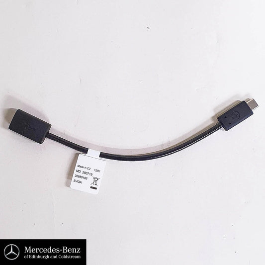 GenuineMercedes-BenzMediaInterfaceAdapterCableUSBToUSB-C