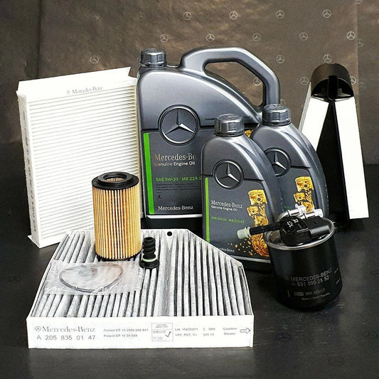GenuineMercedes-BenzOM651EngineServiceKitIncl.7LEngineOil&AllFilters
