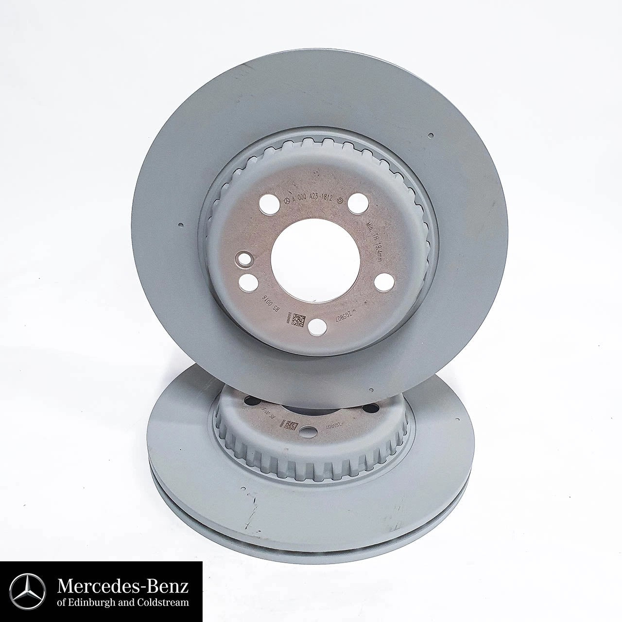 GenuineMercedes-BenzRearBrakeDiscsA0004231812