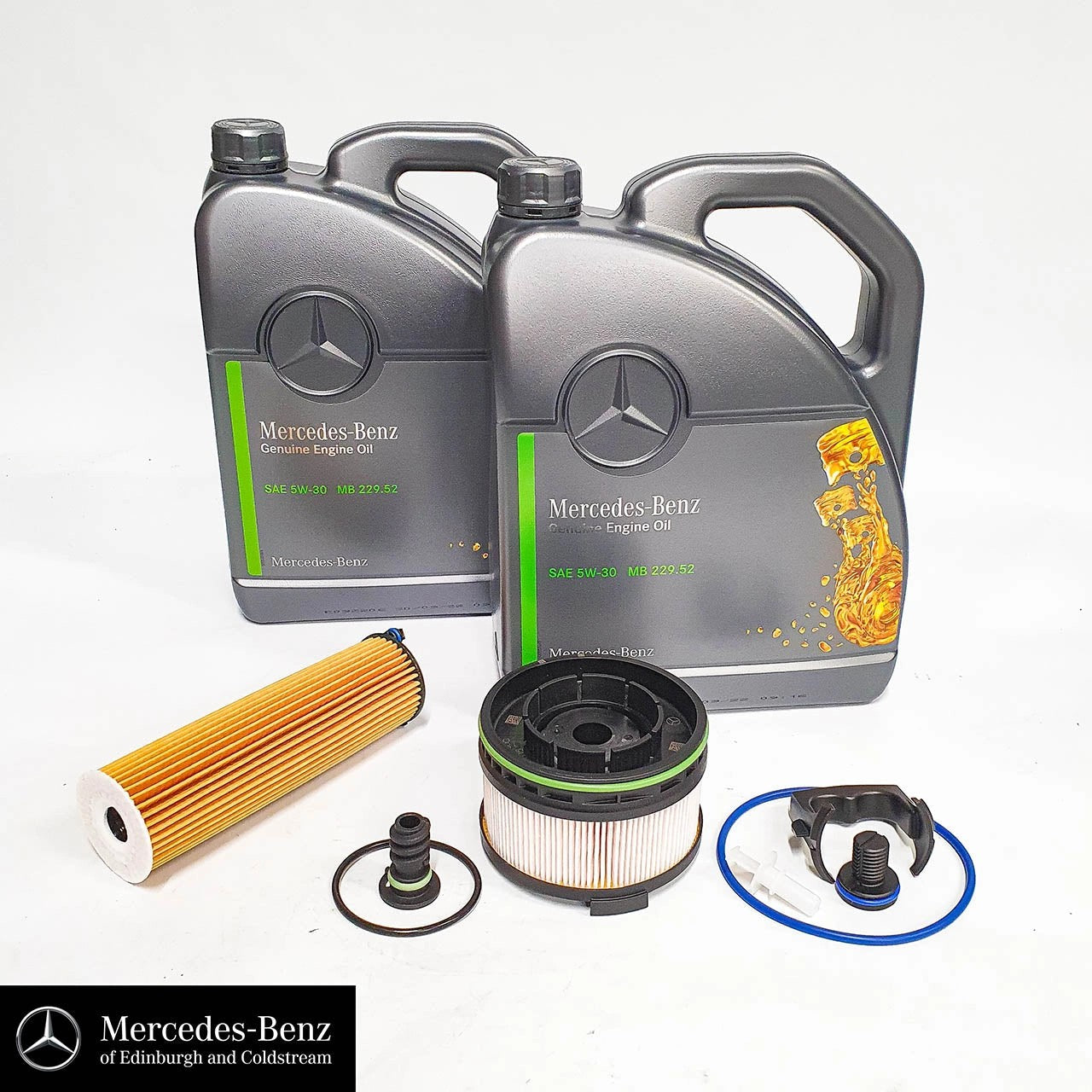 GenuineMercedes-BenzServiceKitCDIDieselOM654Engine-EngineOil&Filter,FuelFilter,ScrewPlug