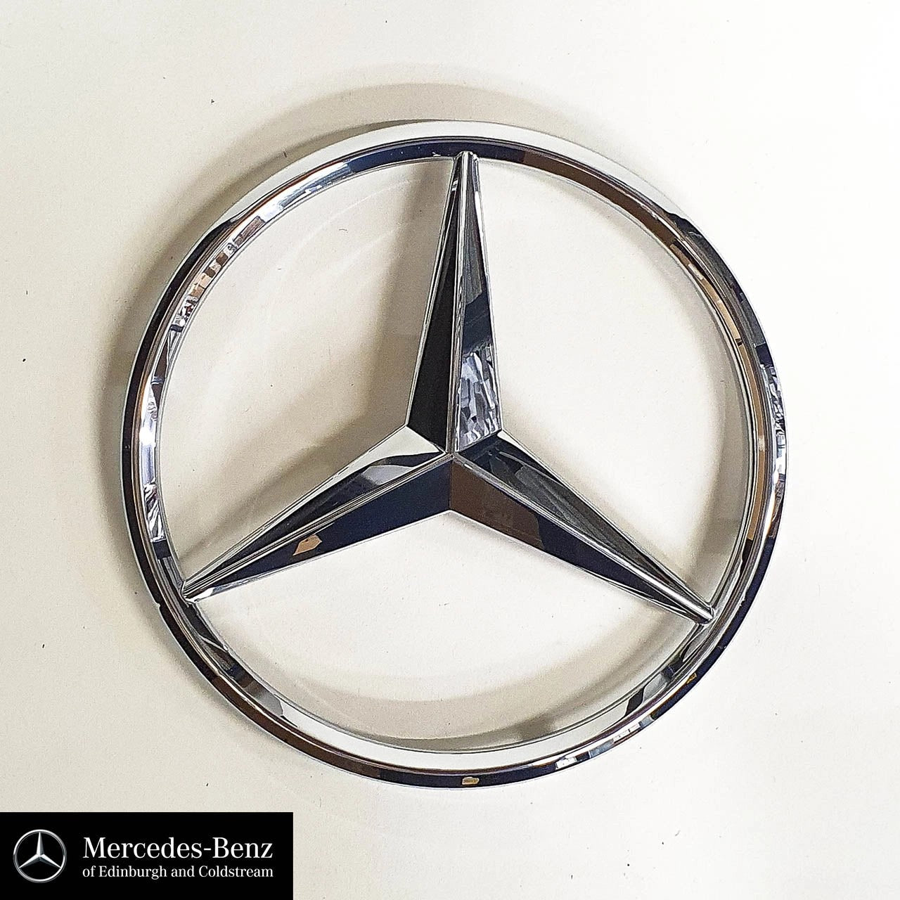 GenuineMercedes-BenzSilver-ChromeRadiatorGrilleStarEmblem
