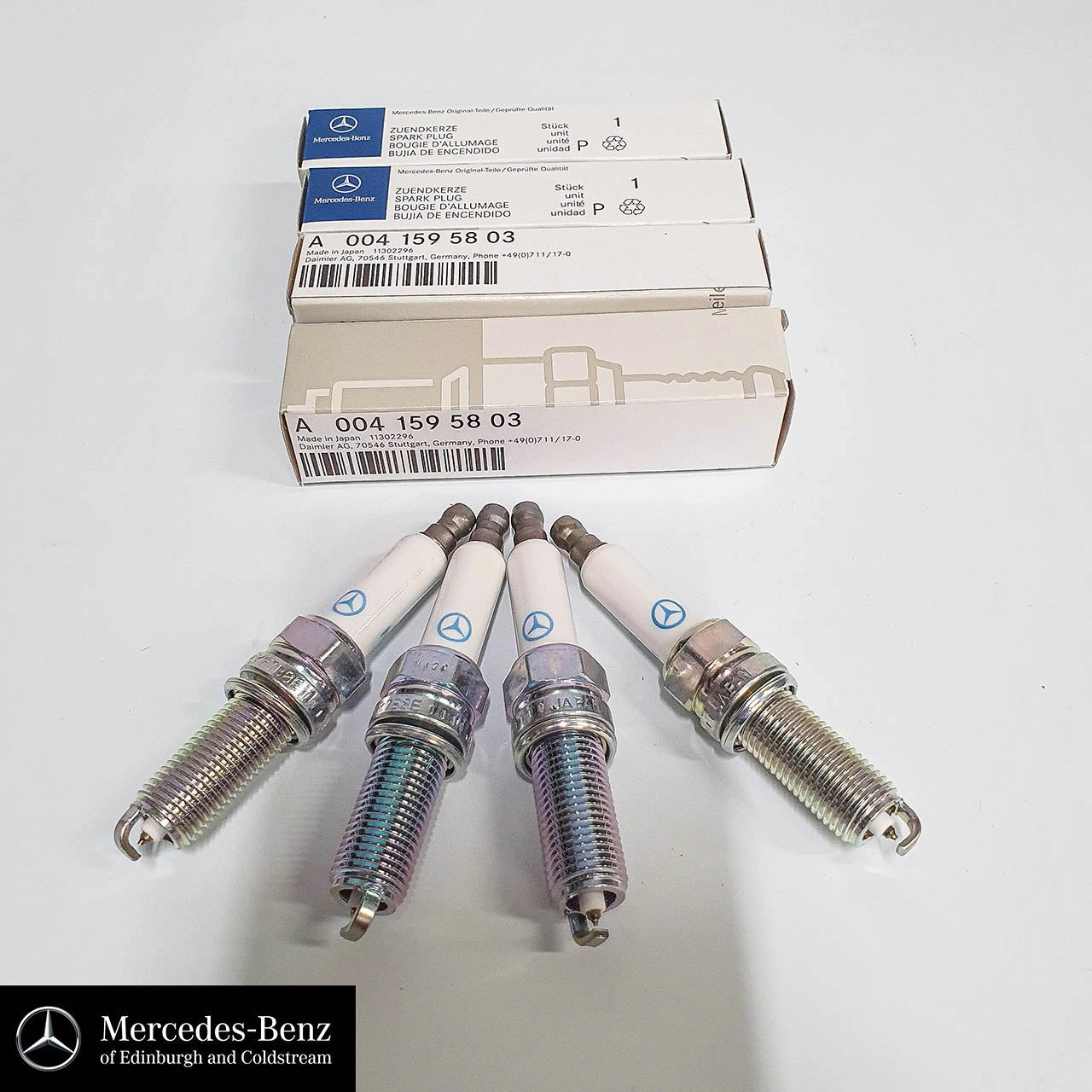 GenuineMercedes-BenzSparkPlugs4xA0041595803