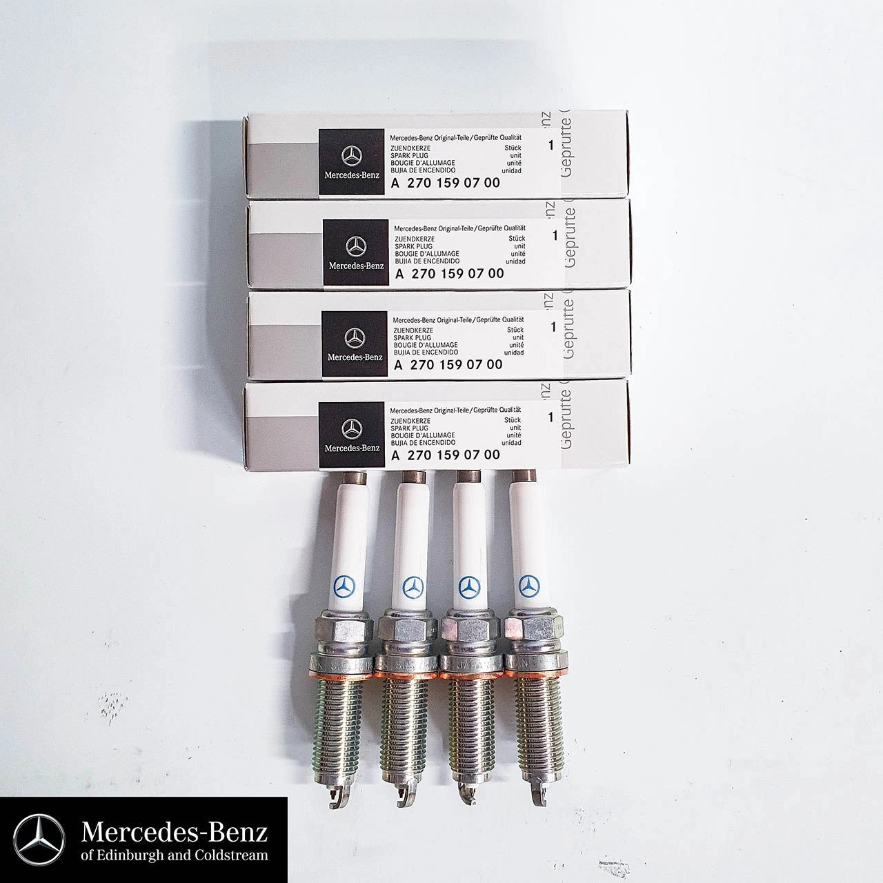 GenuineMercedes-BenzSparkPlugs4xA2701590700