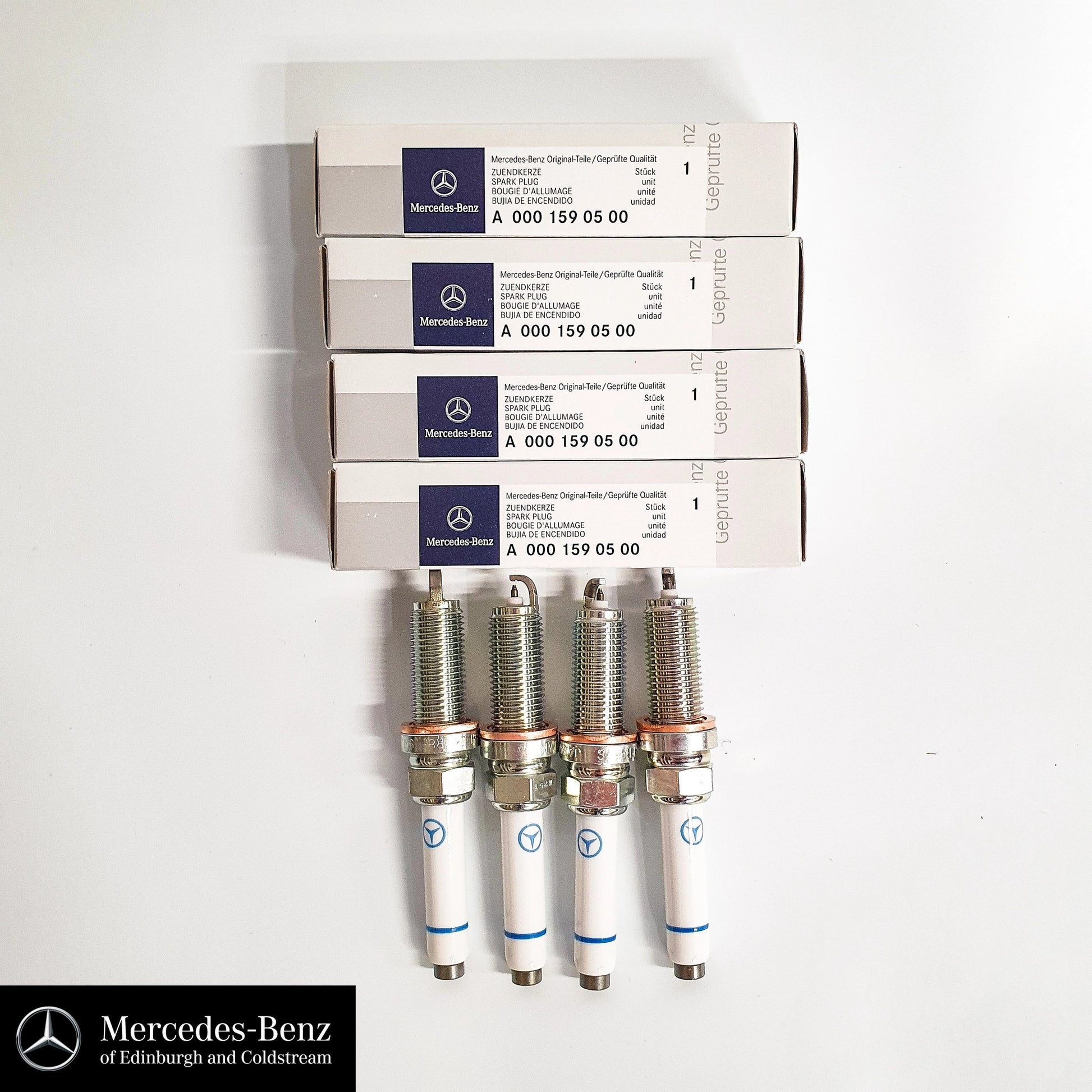 GenuineMercedes-BenzSparkPlugsA0001590500