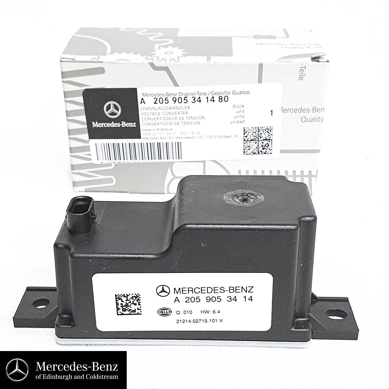 GenuineMercedes-BenzVoltageConverter-AuxBattery