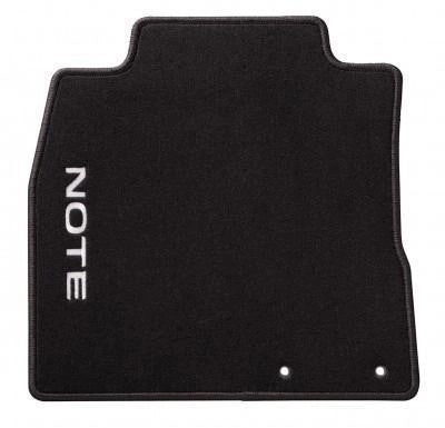 GenuineNissanNote(E12E)LuxuryVelourMats,Black-2013-2018