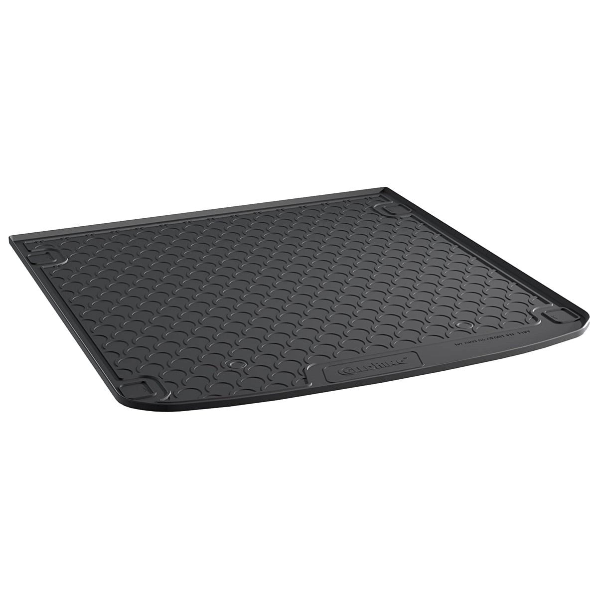 GledringTailoredBlackBootLinertofitAudiA4Avant(B9)2016-2024