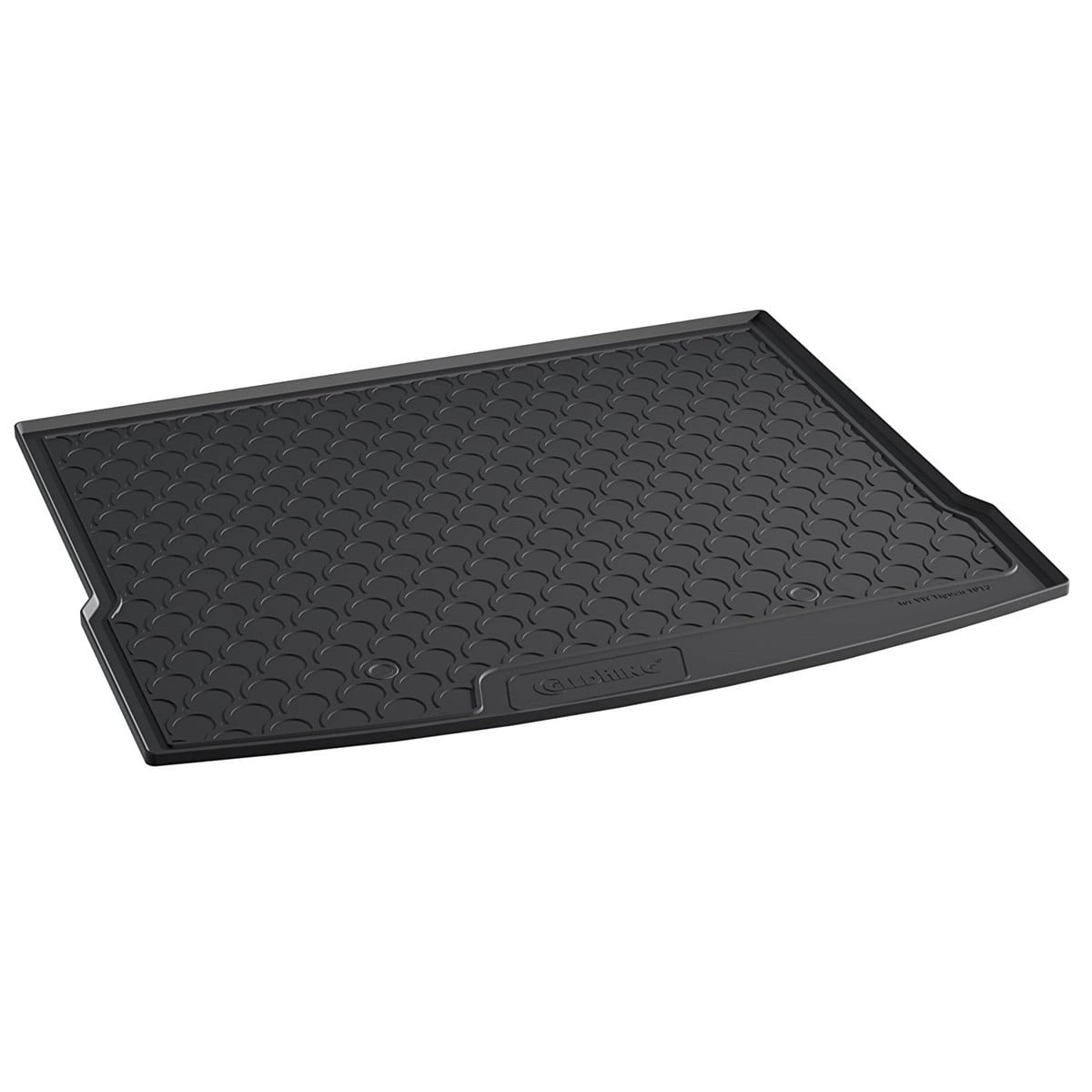 GledringTailoredBlackBootLinertofitVolkswagenTiguanMk.2(Excl.Hybrid)2016-2023(withRaisedVariableHeightBootFloor)