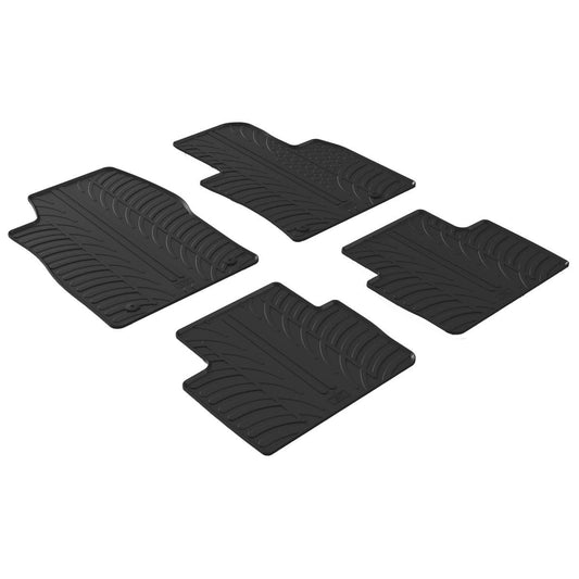 GledringTailoredBlackRubber4PieceFloorMatSettofitMazdaCX-302019-2026