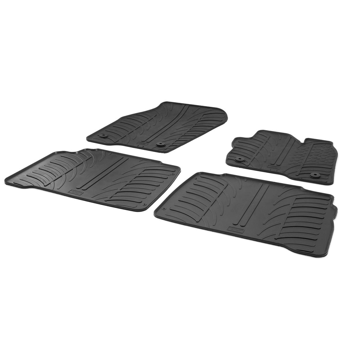 GledringTailoredBlackRubber4PieceFloorMatSettofitFordS-Max(Facelift)2015-2023