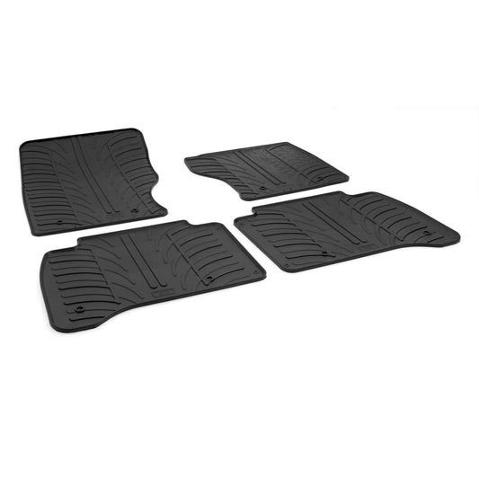 GledringTailoredBlackRubber4PieceFloorMatSettofitLandRoverRangeRoverSportMk.22013-2022