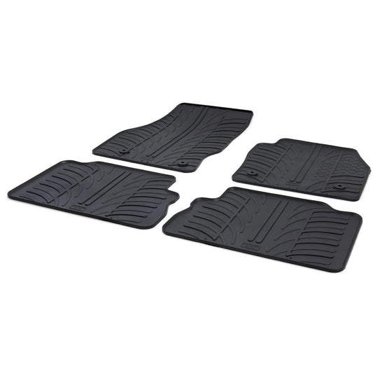 GledringTailoredBlackRubber4PieceFloorMatSettofitFordKugaMk.22013-2016