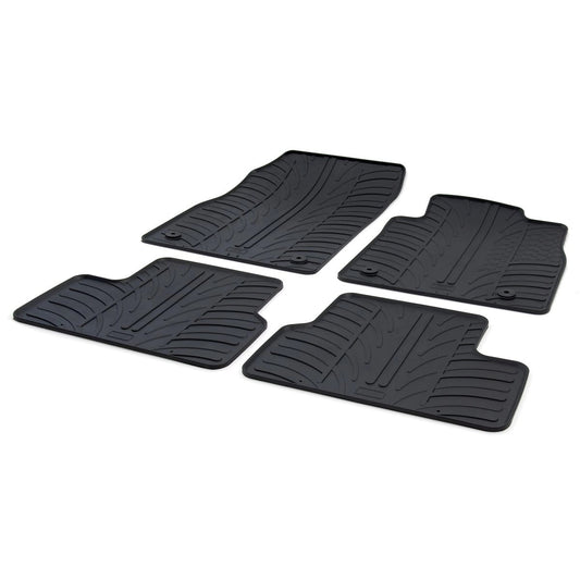 GledringTailoredBlackRubber4PieceFloorMatSettofitVauxhallAstraHatchback&SportsTourer(J)Mk.62010-2015