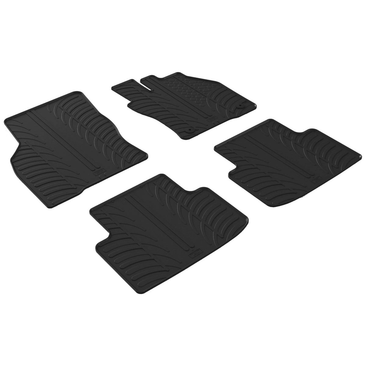 GledringTailoredBlackRubber4PieceFloorMatSettofitCUPRAFormentor2020-2026
