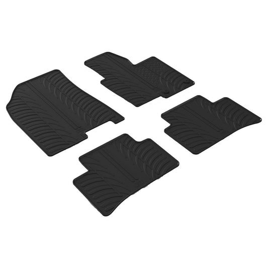 GledringTailoredBlackRubber4PieceFloorMatSettofitKiaSportageMk.52022-2026