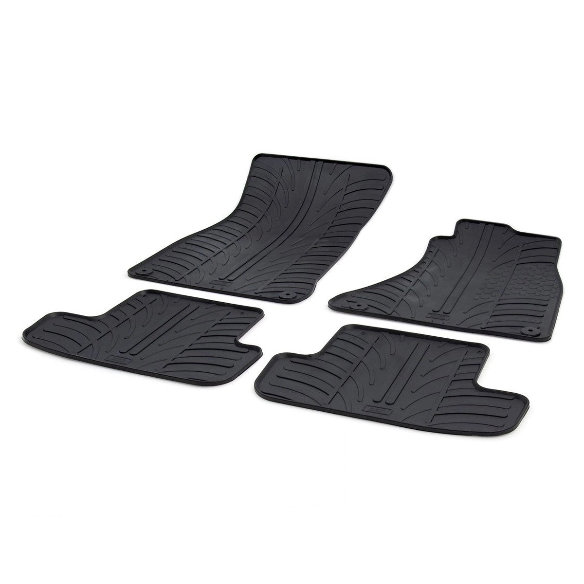 GledringTailoredBlackRubber4PieceFloorMatSettofitAudiA5Sportback(B8)2009-2016