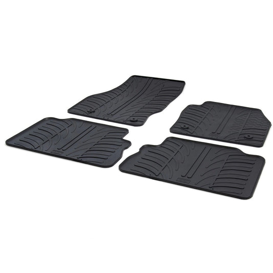 GledringTailoredBlackRubber4PieceFloorMatSettofitFordKugaMk.2(Facelift)2016-2019