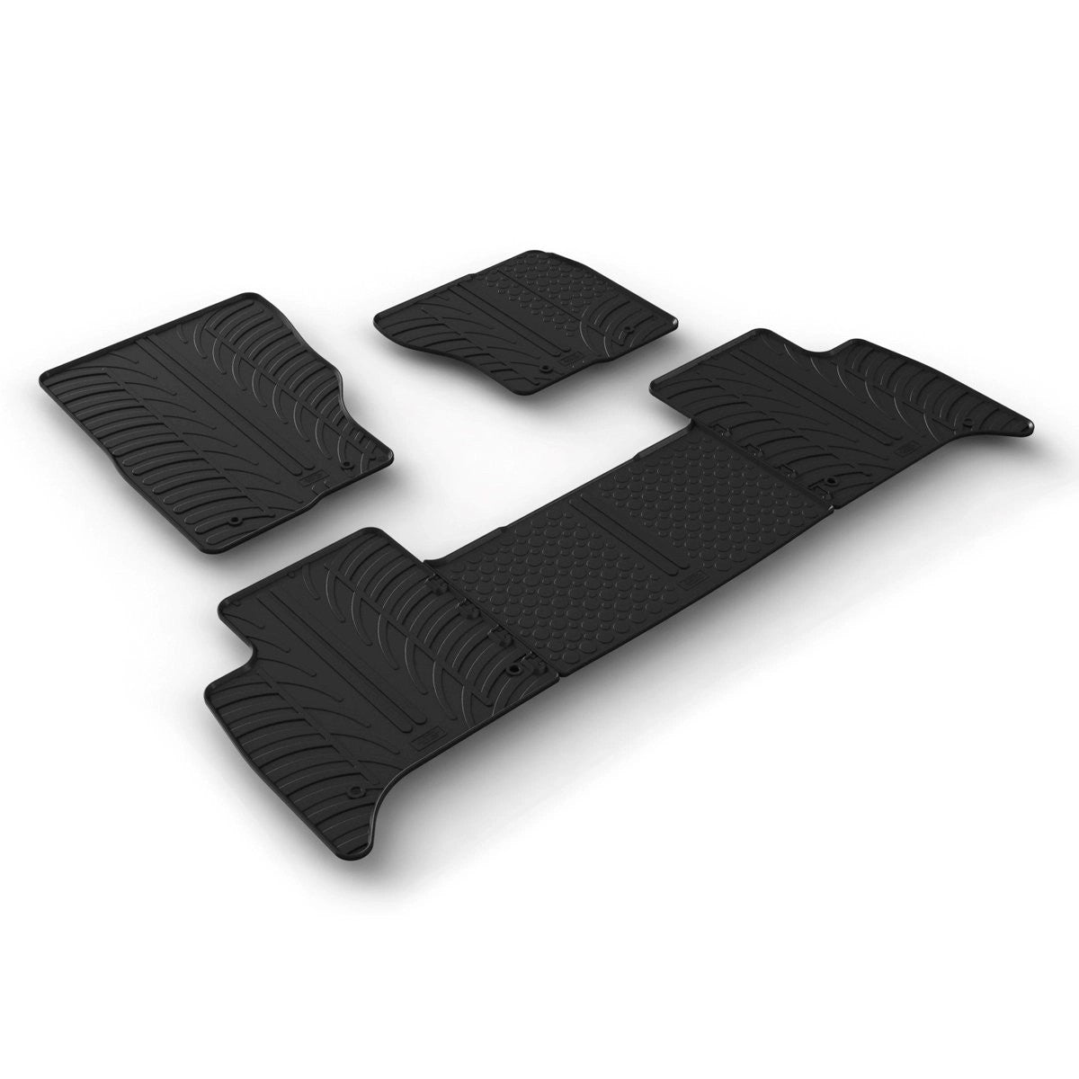 GledringTailoredBlackRubber5PieceFloorMatSettofitLandRoverDiscovery52017-2026