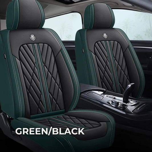 Green&BlackSeatCovers